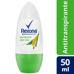 Desodorante Rexona Bamboo & Aloe Vera Roll-On 48h 50ml
