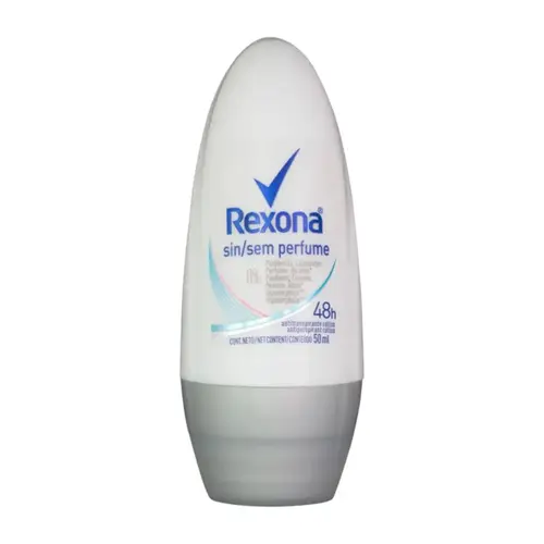 Desodorante Roll On Rexona Sem Perfume 50ml