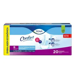 Fralda Adulto Tena Confort G Mega 20 Un