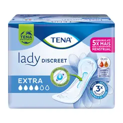 Absorvente Tena Lady Discreet Extra Incontinência 8un