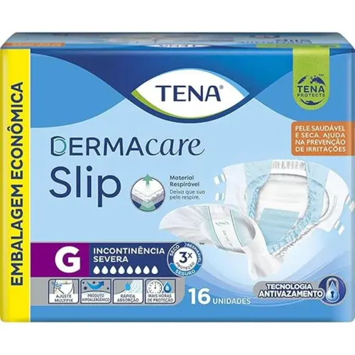 Fralda Tena Dermacare Slip Ultra G 16 unidades