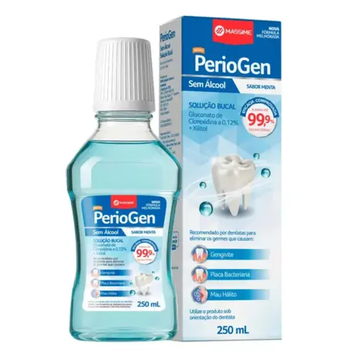 Solução Bucal PerioGen Sem Álcool 250ml