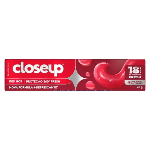 Creme Dental Close Up Red Hot 90g