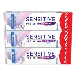 Colgate Sensitive Pro Alívio Imediato Original 90g 3un