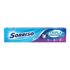Creme Dental Sorriso Tripla Limpeza Completa 70g