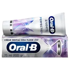 Creme Dental Oral-B 3D White Perfection 102g