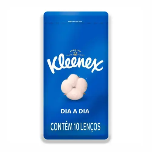 Lenço de Papel de Bolso Kleenex Dia a Dia 10 Un