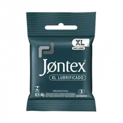 Preservativo Jontex XL Lubrificado 3un