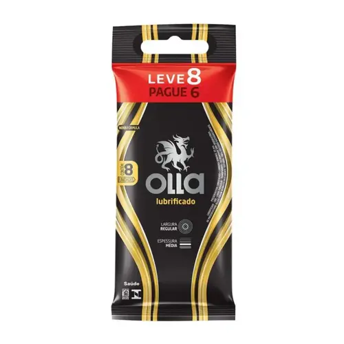 Preservativo Olla Leve 8 Pague 6 8un
