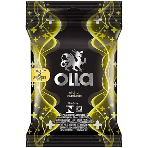 Preservativo Olla Prolong 3 Unidades