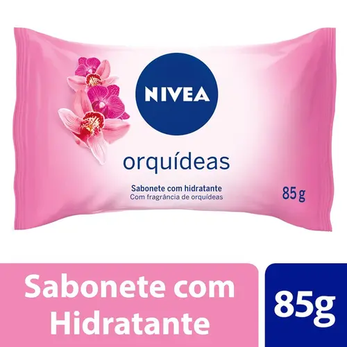 Sabonete Barra Nívea Orquídeas 85g