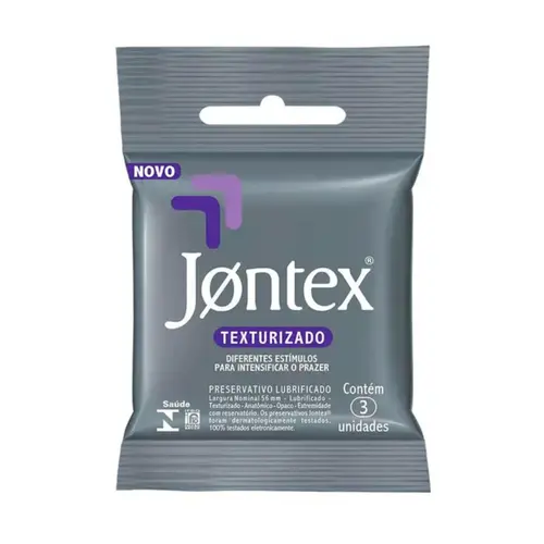 Preservativo Jontex Sensation Texturizado 3un