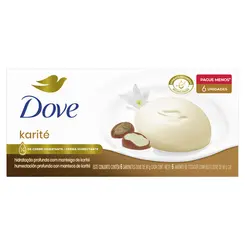 Kit Sabonete Dove Karité e Baunilha 6 Unidades 90g