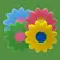 Esponja para Banho Life B Flor 1 Unidade