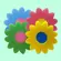 Esponja para Banho Life B Flor 1 Unidade