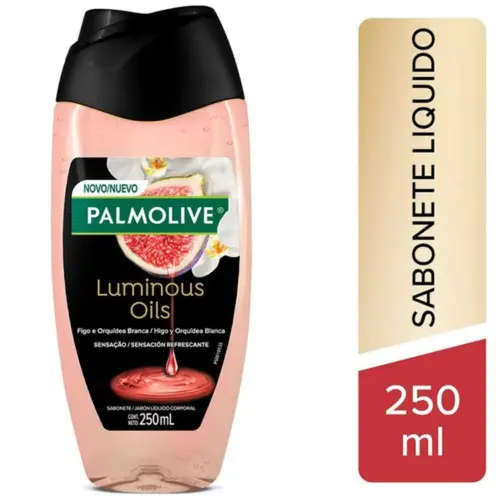 Sabonete Líquido Palmolive Luminous Oils Figo e Orquídea 250ml