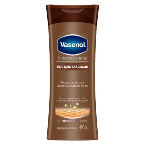 Loção Hidratante Vasenol Nutrição do Cacau 200ml