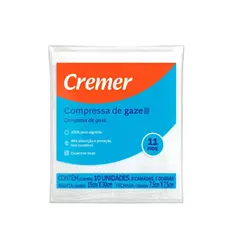 Compressa de Gaze Estéril Cremer com 10 unidades