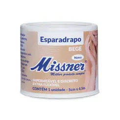 Esparadrapo Missner Bege 5cm X 4,5m