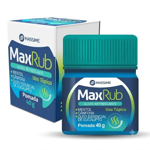 Pomada Maxrub Descongestionante Mentol 40g
