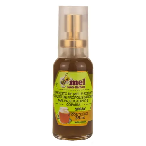 Spray de Mel e Própolis Malva Eucalipto Copaíba 35ml