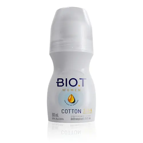 Desodorante Roll On Bio T Women Cotton 60ml