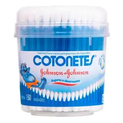 Hastes Flexíveis Johnson s Cotonetes Pote 150 Un