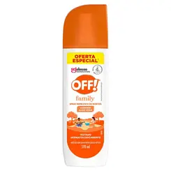 Repelente Off! Family Aerosol 170ml