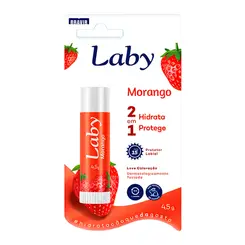 Protetor Solar Labial Laby Morango Fps30 4,5g