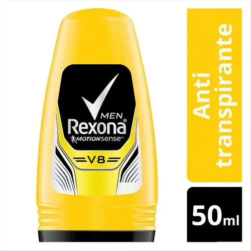 Desodorante Roll On Rexona Masculino V8 50ml