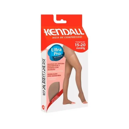Meia Kendall Média Compressão sem Ponteira Tamanho G