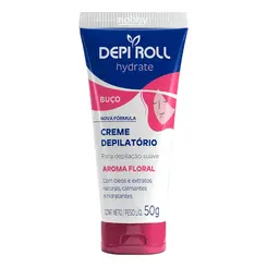Creme Depilatório Depi Roll  Para Buço Hydrate Floral  50g