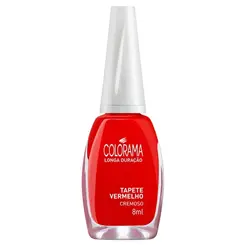 Esmalte Colorama Cremoso Verniz & Cor Tapete Vermelho 8ml