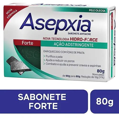 Sabonete Asepxia Fórmula Forte 85g