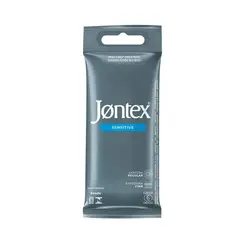 Preservativo Jontex Sensitive Lubrificado 6un