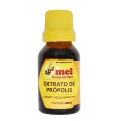Extrato de Própolis 11% Mel Santa Bárbara 20ml