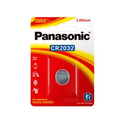 Bateria Panasonic 3V Lithium CR2032 1un