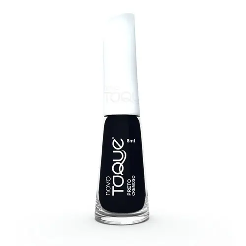 Esmalte Novo Toque Preto Cremoso  8ml