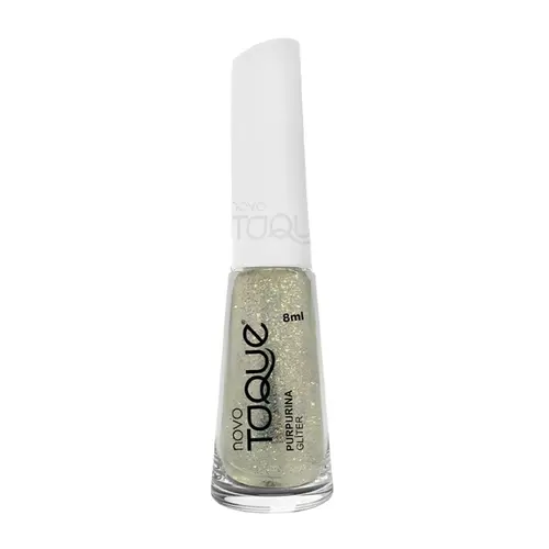 Esmalte Novo Toque Purpurina Glitter 8ml