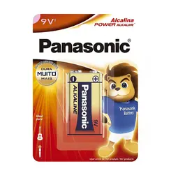 Bateria Panasonic Alcalina 9V 1un