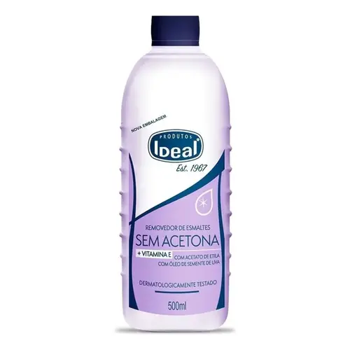 Removedor Esmalte Ideal sem Acetona 100ml