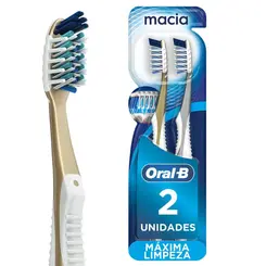 Escova de Dente Oral-B Pro-Saúde 7 Benefícios 2un