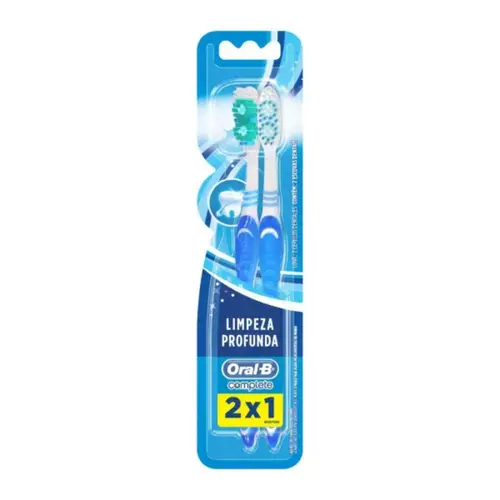 Escova Dental Oral-B Complete Macia Cores Sortidas Leve 2 Pague 1