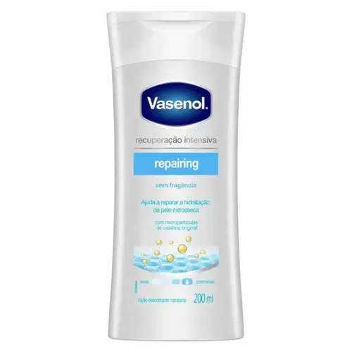 Loção Hidratante Vasenol Recuperação Intensiva 200ml