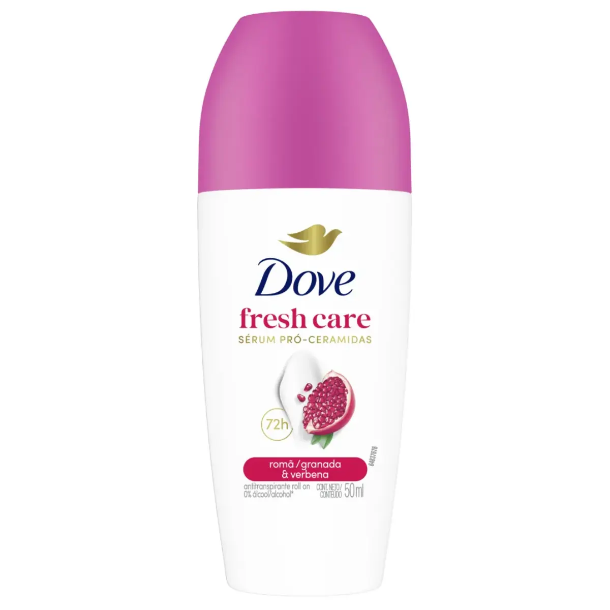 Desodorante Roll on Dove Gofresh Romã e Verbena 50ml - Desodorante