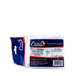 Touca Santa Clara Pvc Furos Mecha 1 Unidade