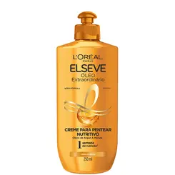 Creme Para Pentear Elseve Óleo Extraordinário Nutrição Intensa 250ml