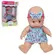 Boneca com Tiara e Laço Bibi Babies 1 unidade