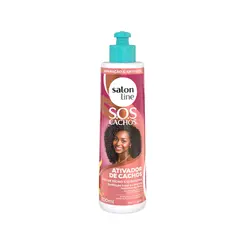 Ativador De Cachos Salon Line Sos Óleo De Rícino 300ml