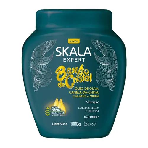 Creme de Tratamento Skala Banho de Cristal 1kg